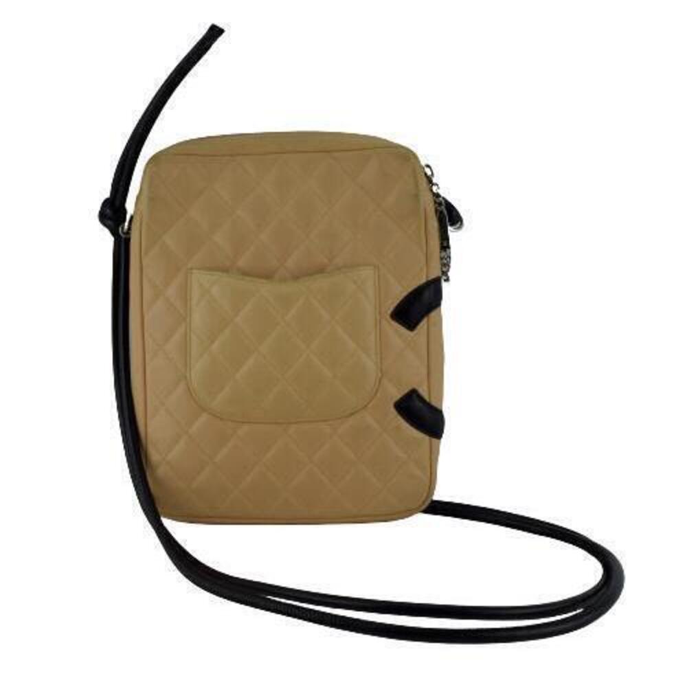 Chanel Shoulder Cambon Pochette Bag